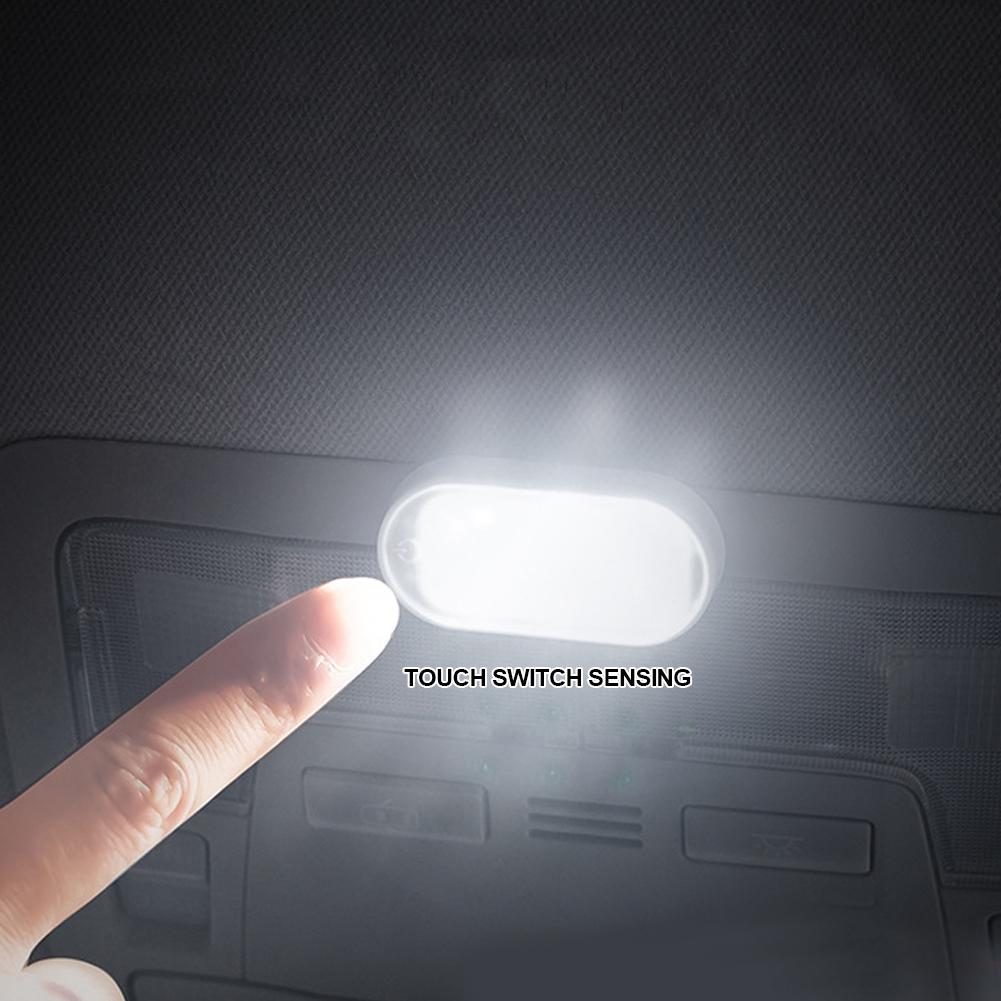 Wireless Leds Interior Light LED Lamp Magnetic Car Ceiling Lamp Reading Light Car Decorations Roof Magnet Interior Lighting