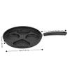 Aluminum Alloy Frying Pan Even Heating Omelette Pan Durable Egg Frying Pan  Pancake Bacon Burger