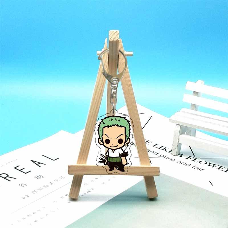 One Piece Luffy, Chopper, Law, Zoro, Ace, Sanji, Sabo Acrylic Keychain