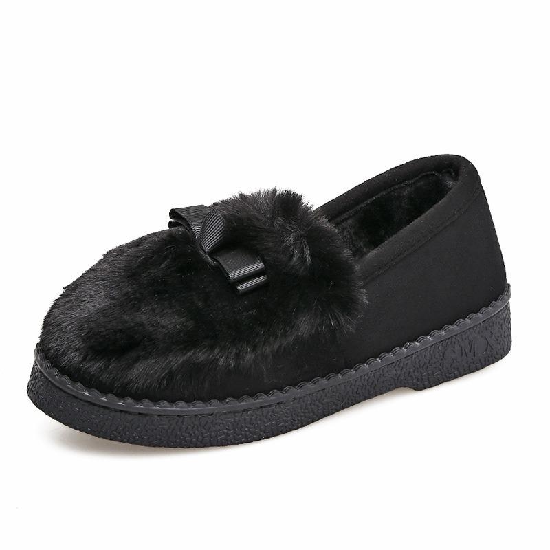 Stock cotton slippers women's confinement shoes autumn and winter bags and postpartum household indoor thick-soled non-slip cute cotton shoes