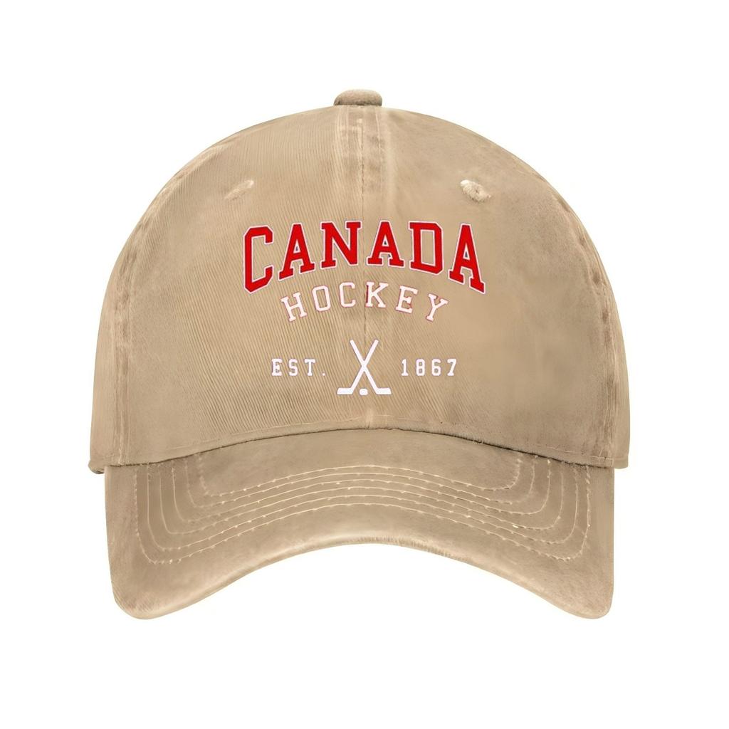Unisex Canada Hockey Baseball Cap  Stylish Printed Design Comfortable And Breathable Sports Hat A MustHave for Outdoor Activ
