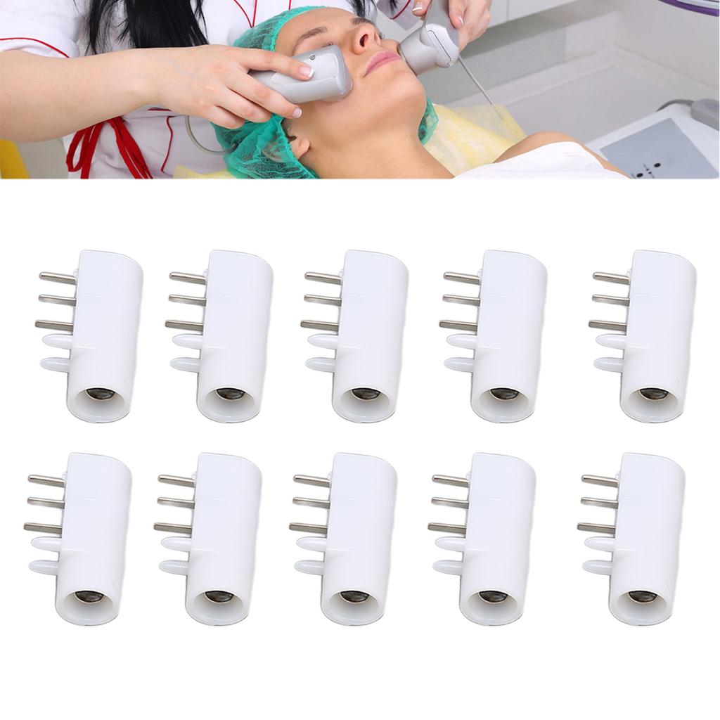 10pcs Physiotherapy Instrument 2.35 Safety Socket Portable Electrotherapy Machine Base Socket for TENS Machine