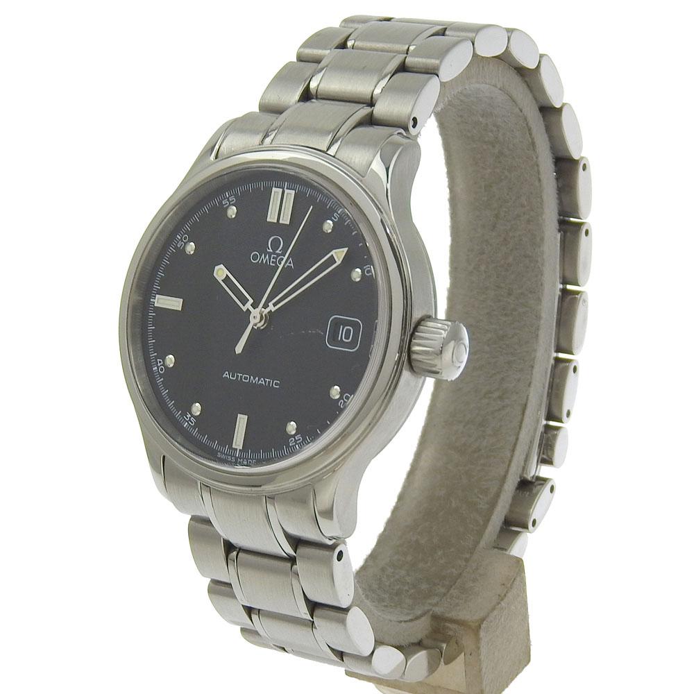 Omega Classic Date Watches 5203.5 blackDial Stainless Steel Mechanical Automatic Mens Used