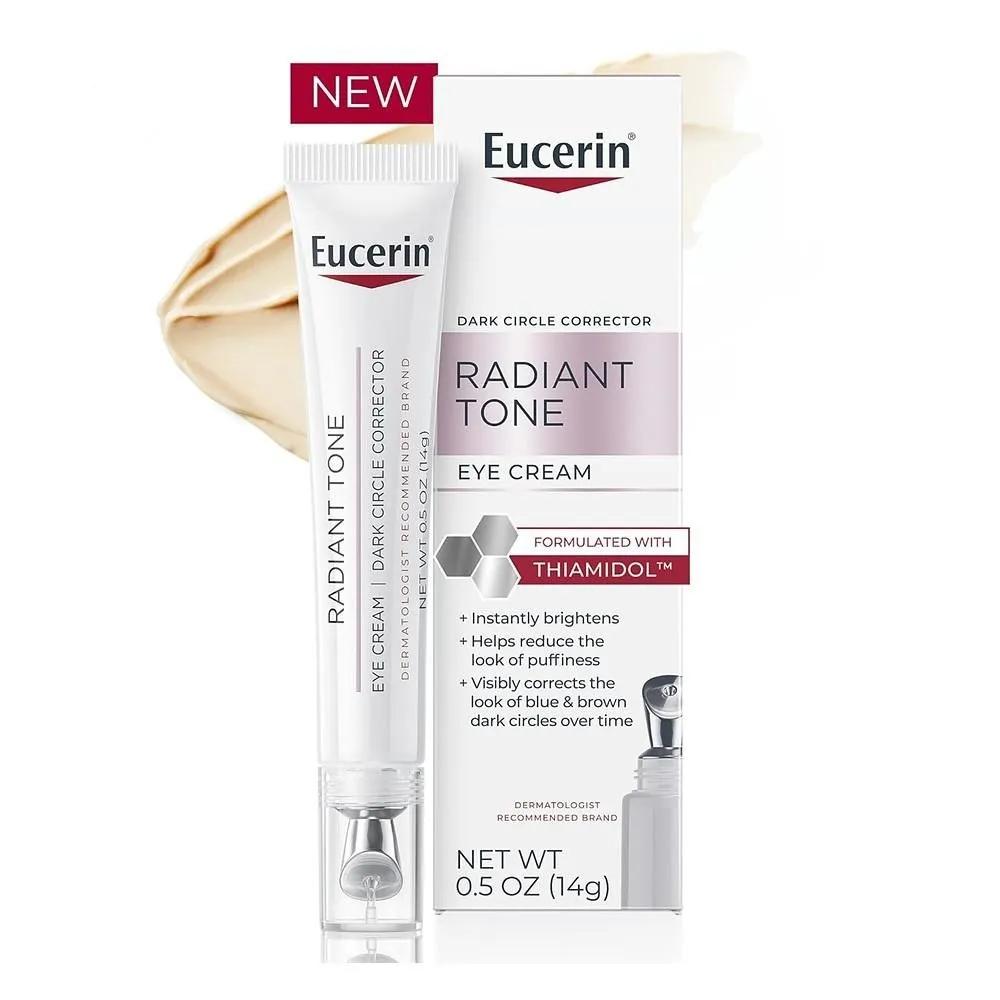 Крем для век Eucerin 14 г 1 упаковка Сияющий тон Крем для век Eucerin Сияющий тон Корректор темных кругов под глазами