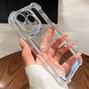 Transparent TPU Shockproof Protection Phone Case for iphone 16 Pro Max / 16 Pro / 16+ / 16 / 16e-Clear