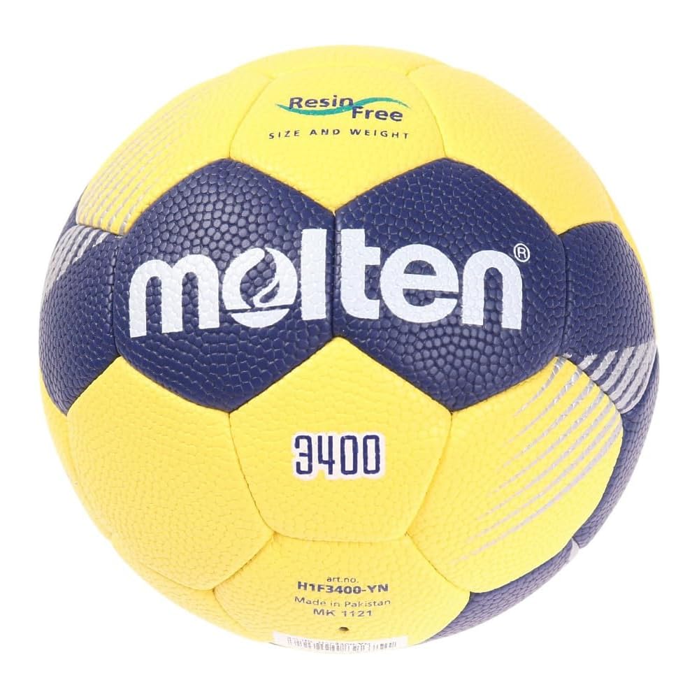 Molten F3400 Handball Size 1 Yellow Navy Color Durable Sports Equipment