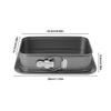 Baking Tray Cake Pan Removable Bottom Easy Cleanup Easy Release Design