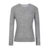 LESS 2025 Spring Slim Fit Round Neck Pullover Sweater