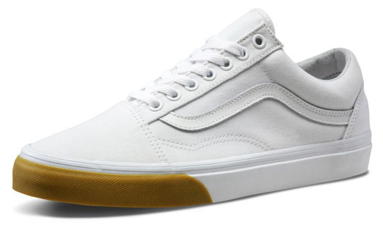 Men's Sneakers Vans Old Skool 'Gum Bumper - True White'