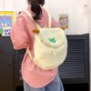 IELGY women's cartoon cute plush universal versatile student backpack