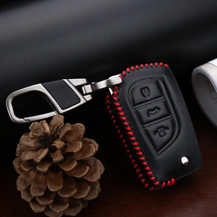 Compatible Key Cover for Toyota Corolla, Camry, Crown, Levin, Reiz, Highlander, RAV4
