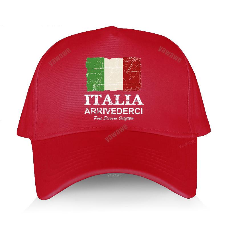 Men Women Luxury Brand Cap Vintage Italia Bandiera Baseball Caps Uomo Uomini Vendita A Buon Mercato Funny Design Summer Hat