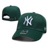 NY Baseball Cap Adjustable Embroidered Fashion Students Men Women Sun Hat Flat Brim
