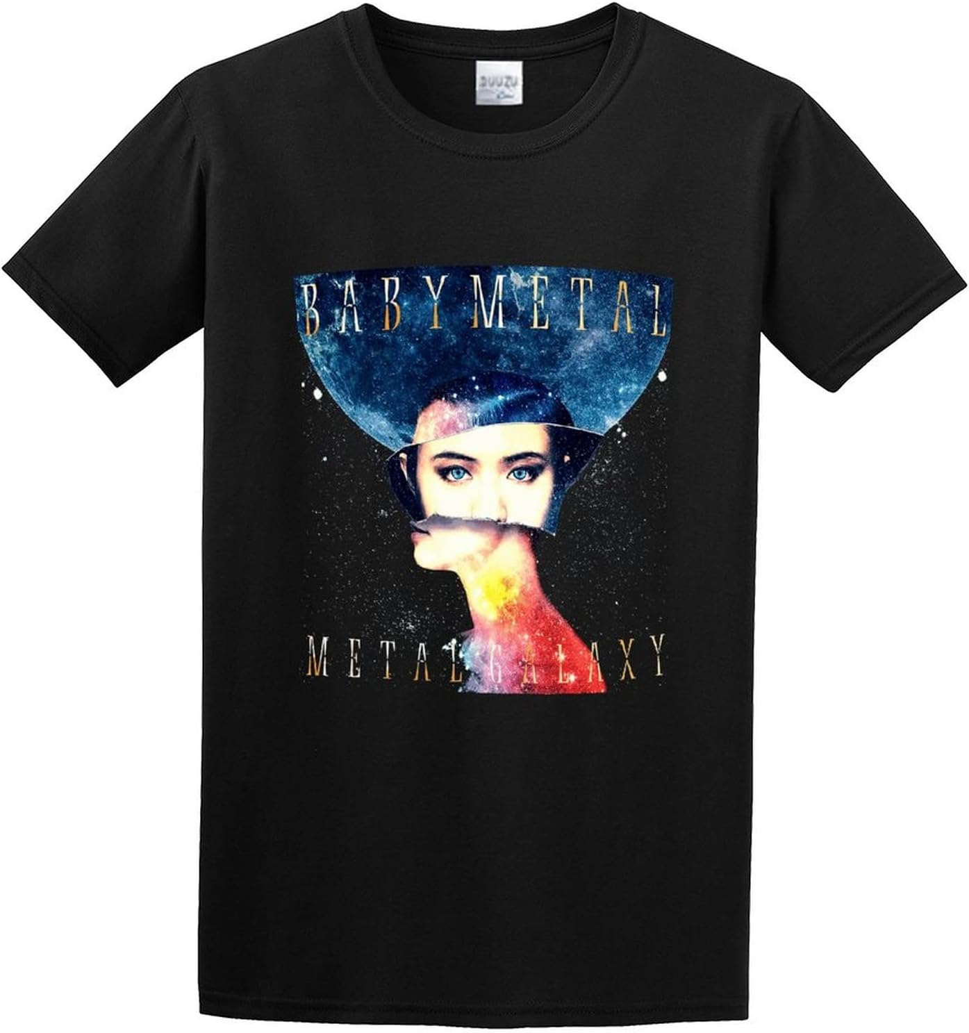 Men s Babymetal Metal Galaxy Men s T Shirt Fashion Casual Cool Teehirts XL чёрный
