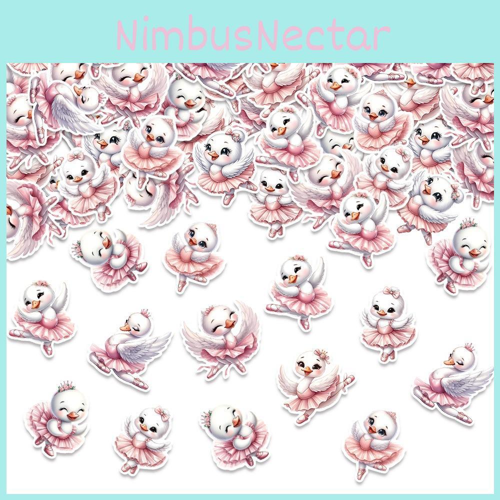 Confetti Swan Pattern Birthday Celebrate Party Decoration Throwing Props