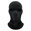 Men's Winter Fleece-Lined Face Mask: Windproof Full Face Helmet Liner for Cycling, Motorcycling, and Skiing.