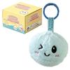 Treasuringu  Cute Steamed Bun Shaped Keychain 7-Color Baozi Plushie Bag Food Doll Birthday Gifts