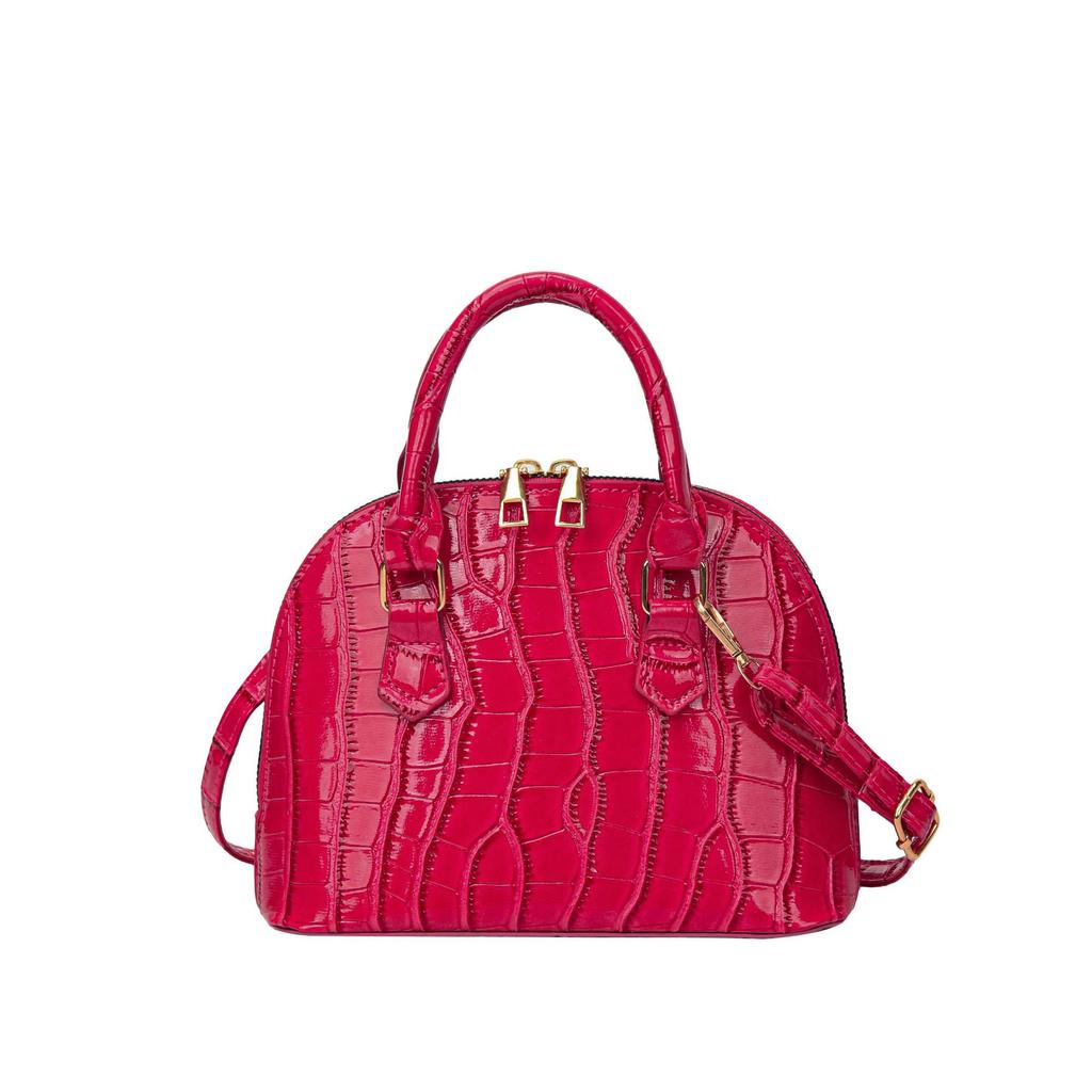 Trendy Textured Women's Bag 2025 New Crocodile Pattern Shell Versatile Shoulder Underarm Bag Women's Hand Bag