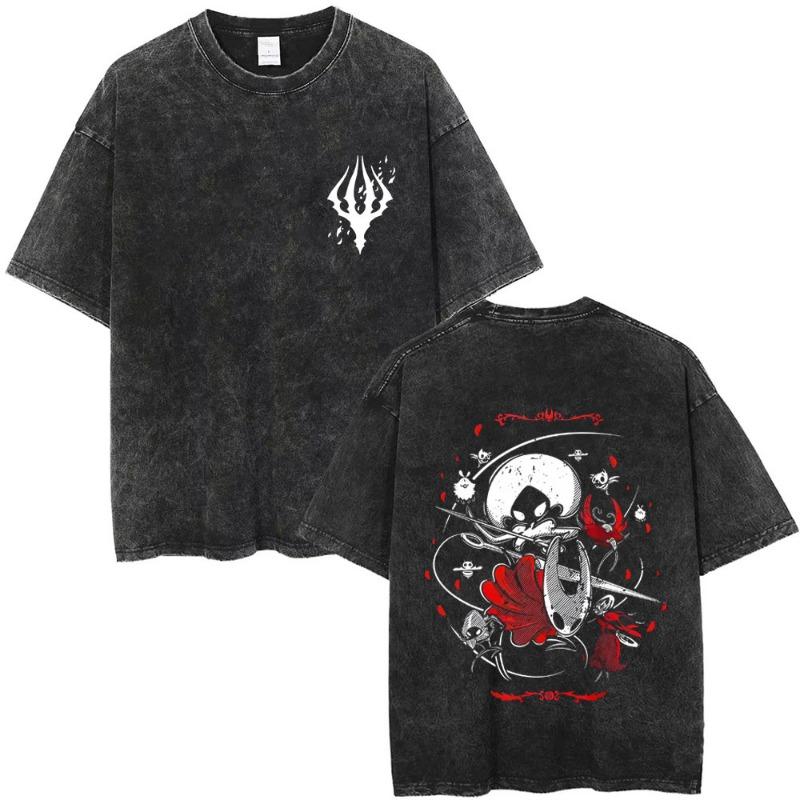 100% Cotton Washed Summer T Shirt Comfortable Fabric Hip Hop Style Streetwear Suitable Casual Urban Style Casual Outfits