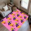 Teletubbies Heart Area Rug Suitable for Dining Room Living Rooms Balcony Decorate Room Anti-slip Rug Decorate Offices Best for Christmas
