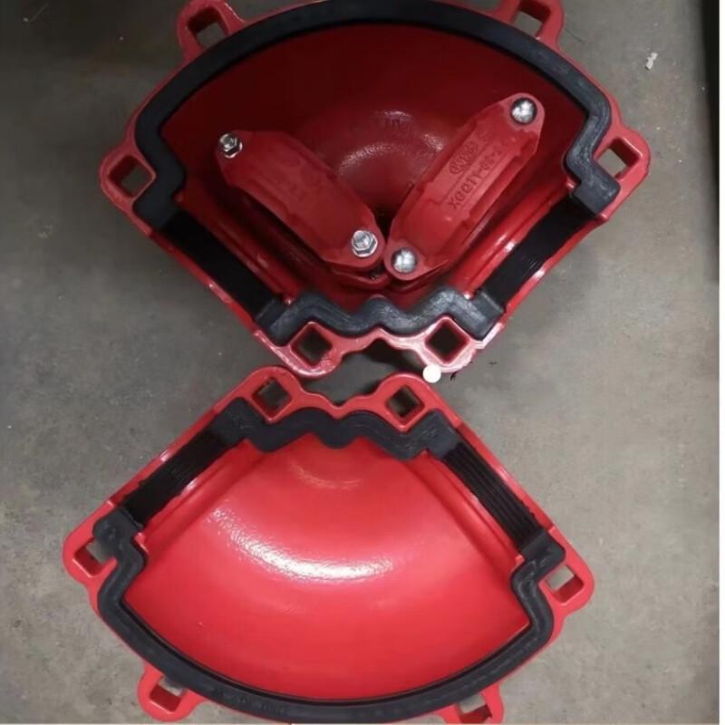 LNGA LANDGRE Fire Pipe Clamp Repair Fitting DN200 CN plug (adapter included)