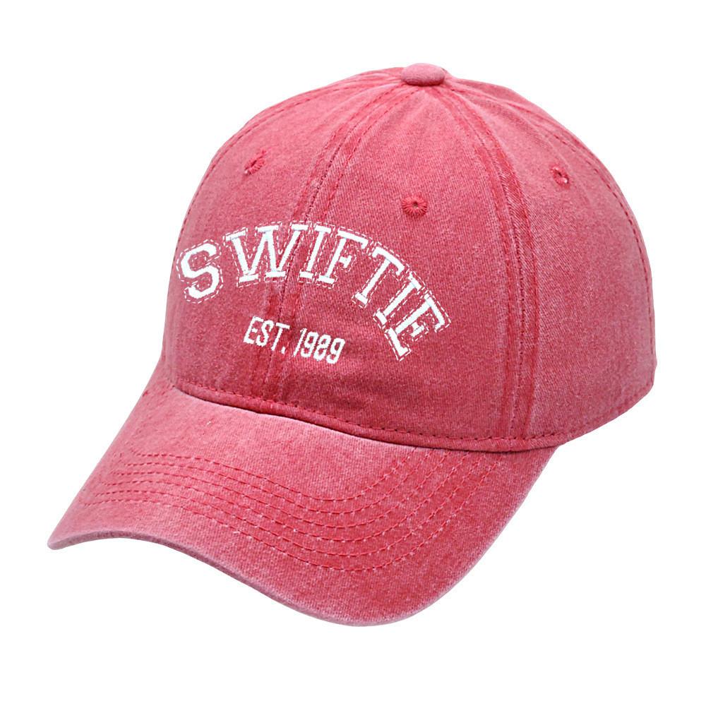 Swift Taylor Alison Letters Baseball Cap Breathable Sunshade Hat Unique Cotton