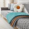 Four Seasons Universal High-grade Cushion Simple Solid Color 2023 New Sofa Cover Cover Towel Plush Sofa Cushion Non-slip