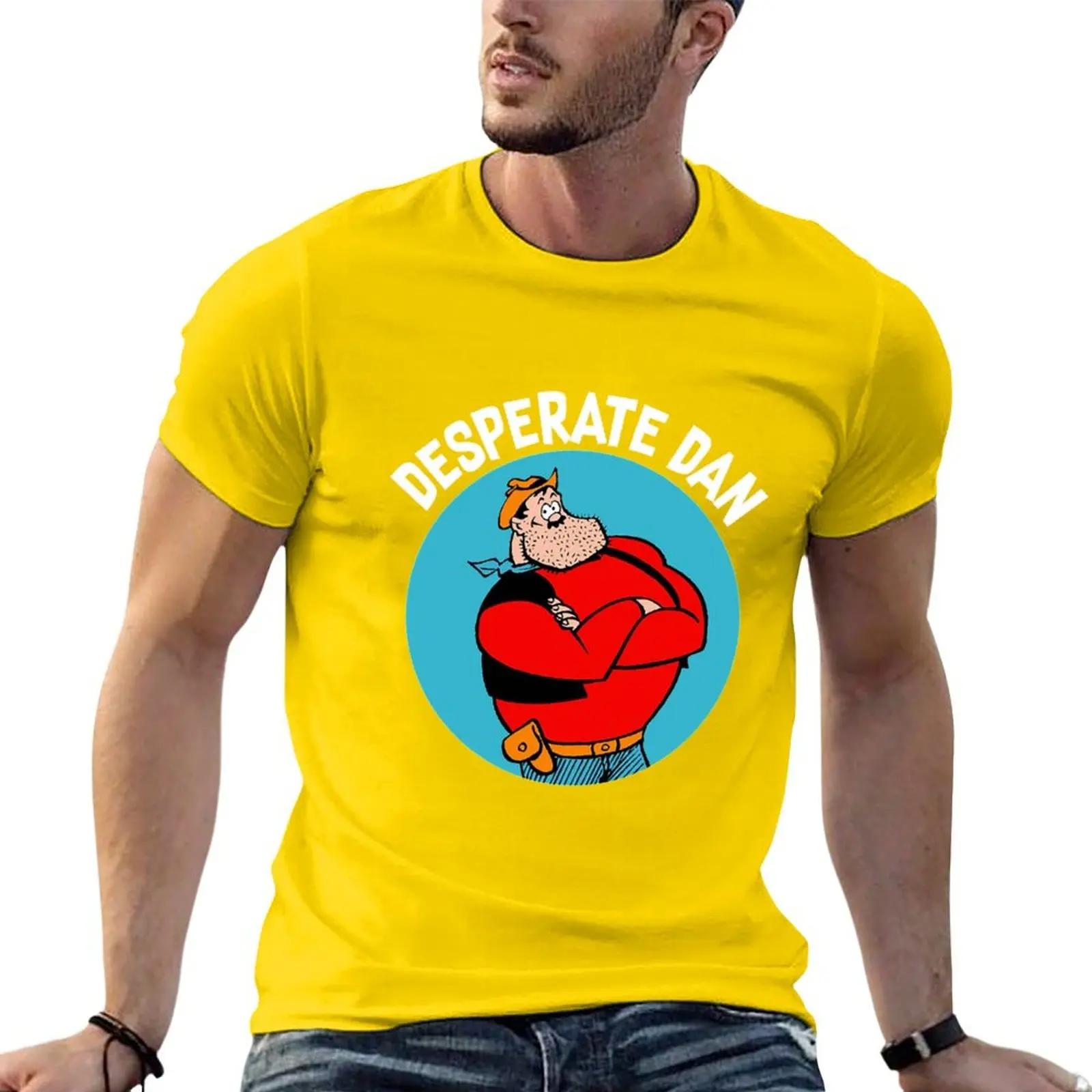 

Desperate Dan Cow Pie t shirt Danial Dan Brother Dan Best Friend Cowboy Gifts Comic Gifts TShirt boys whites mens fashion S