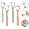 Oral Care Stainless Steel Tongue Scraper Medical Mouth Brush Tongue Brush Tongue Scraper Cleaner