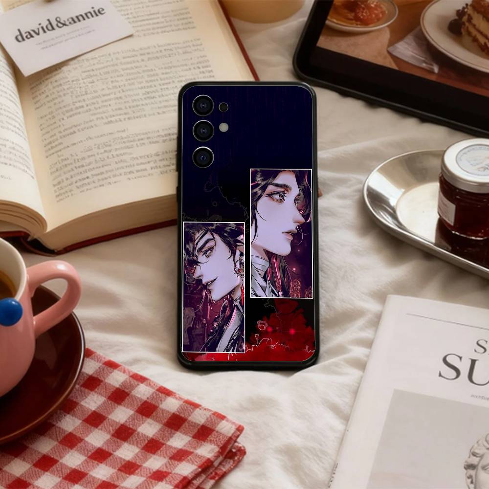 Fanart H-Heaven Officials Blessing   Phone Case For Samsung S 25,24,23,22,30,21,10,9,Ultra,Plus,Lite,FE,4,5 G Soft Black Case