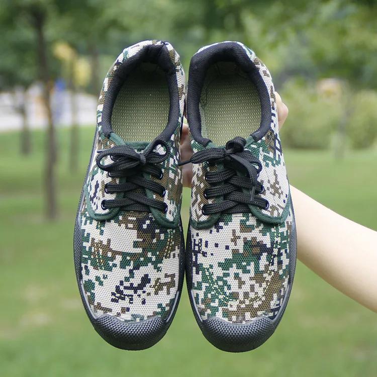 2024 Wear-resistant  Training Camouflage Shoes Low Help Outdoor Shoes Rubber Mens Casual