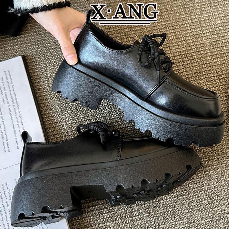 British style platform small leather shoes Japanese jk Mary Jane women's shoes 2025 spring new leather loafers single shoes