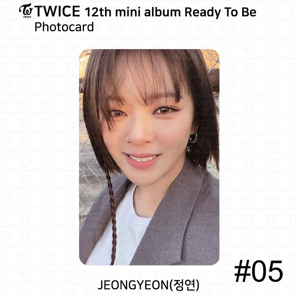 

TWICE 12-й мини-альбом «Готов к работе» Фотокарточка Открытка-открытка Чонён Photocard - #05