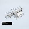 1 Set Solid Sliding Bolts Latch Hasp Stainless Steel Door Latch Home Hardware Gate Safety Toilet Door Lock