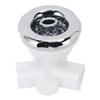 1in-1/2in Bathtub Jet Nozzle Adjustable Universal Flower Nozzle Massage Spa Jet Replacement