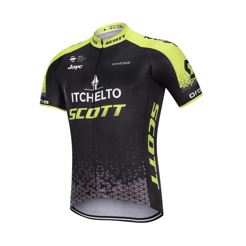 Mens Cycling Jersey Set Short Sleeve Quick Dry Breathable With Gel Pad Road Bike Riding Club Wear