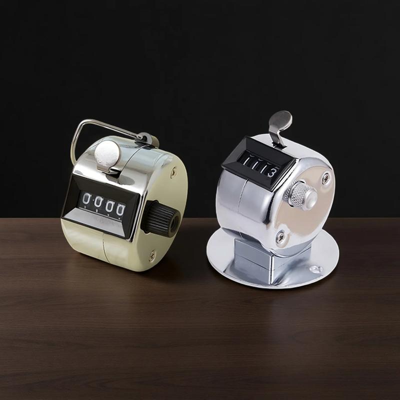 4-Digit Hand Tally Counter Easy To Use – Clicker for Golf Training Counting Mini Digital Mechanical Device 1