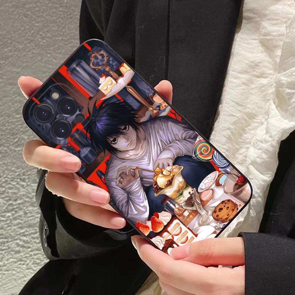 Death Note Yagami Light L Lawliet Phone Case For IPhone 16 15 8 7 6 6S Plus X SE XR XS 14 11 12 13 Mini Pro Max Mobile Case