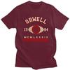1984 George Orwell Quotes Tshirt Men Women Short Sleeves Fashion Casual Clothing Summer Loose Oversized 100 Cotton Tee Tops