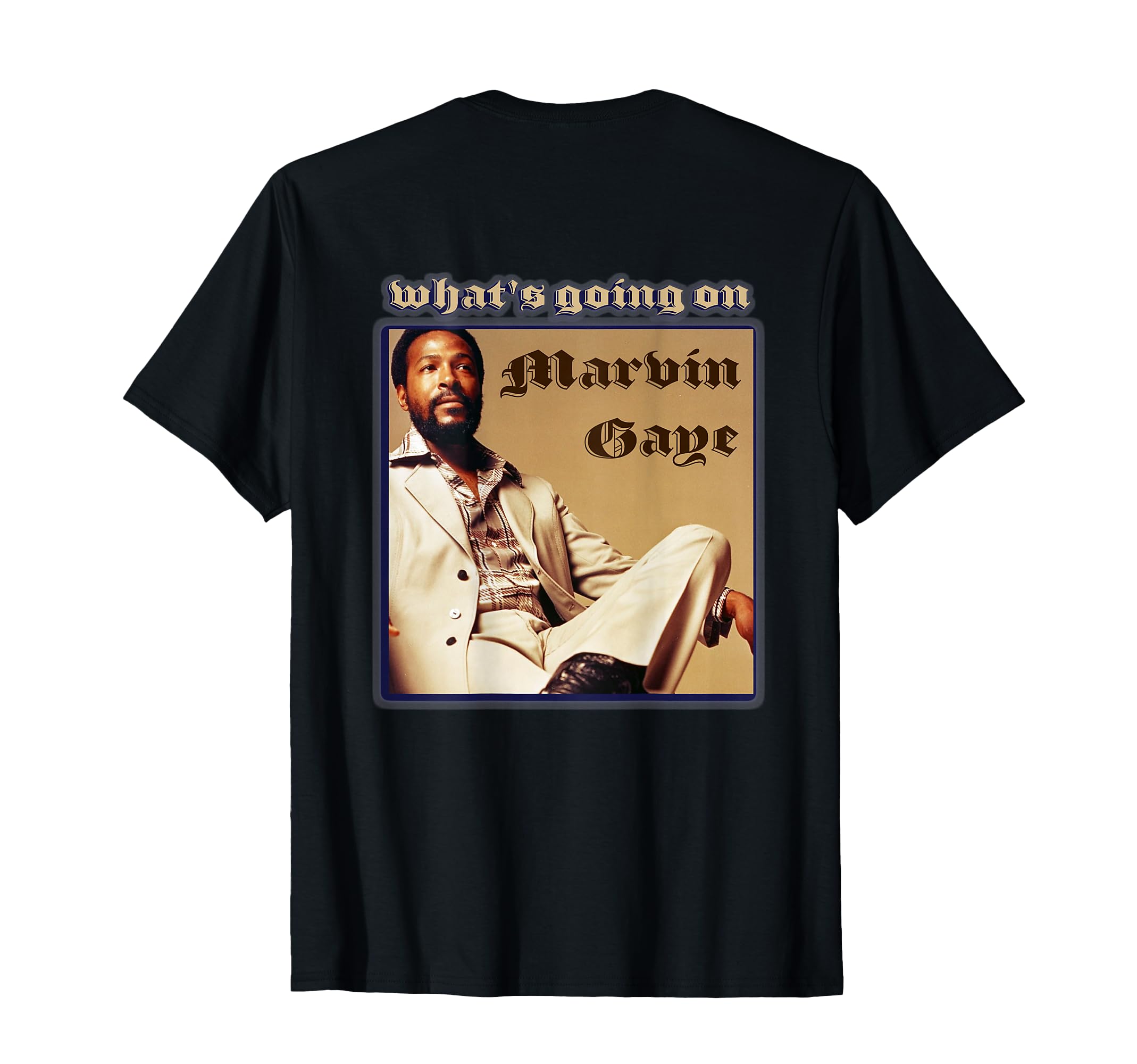 

Marvin Gaye_004_Back Printed T-shirt