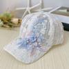Lace  Flower Baseball Caps for Women Floral Lightweight & Quick Drying Mesh Sports Hat Birthday Gift for Families Friends