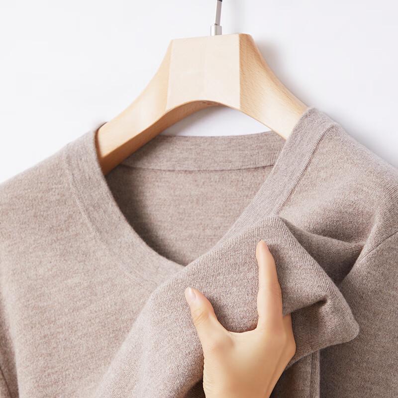 

Yiliteng Men s 100% Wool Pullover Round Neck Sweater (YTMTST5314) 2XL