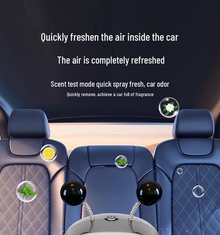 High-End Intelligent Robot Aromatherapy Car Ornaments – Perfume Decoration for Your Vehicle Interior