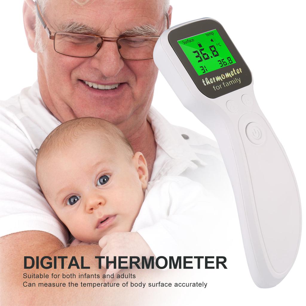 Buy Digital Thermometer Infrared Baby Adult Forehead Thermometer Non