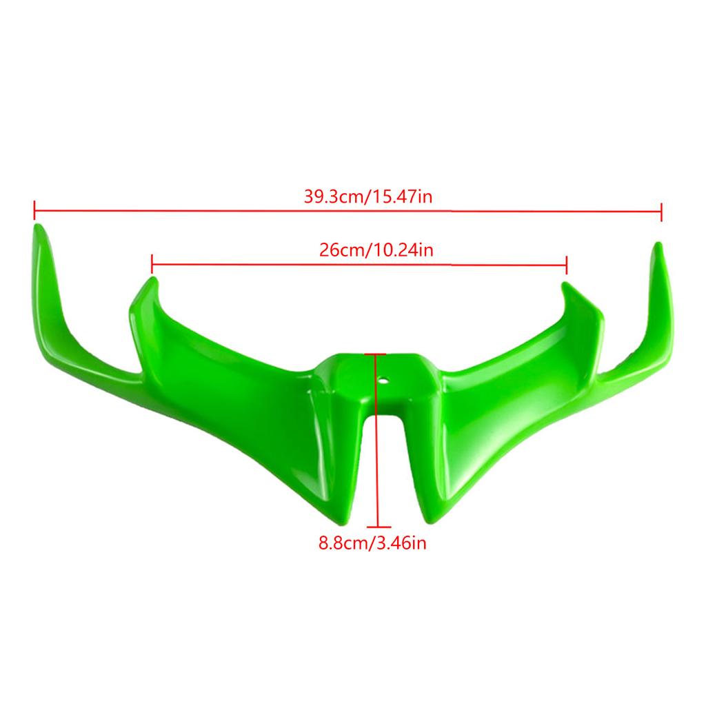 ABS Aerodinâmico Winglets Motocicleta Carenagem Acessório Pára-brisa Inferior Asa Capa Protetores para a maioria das motocicletas
