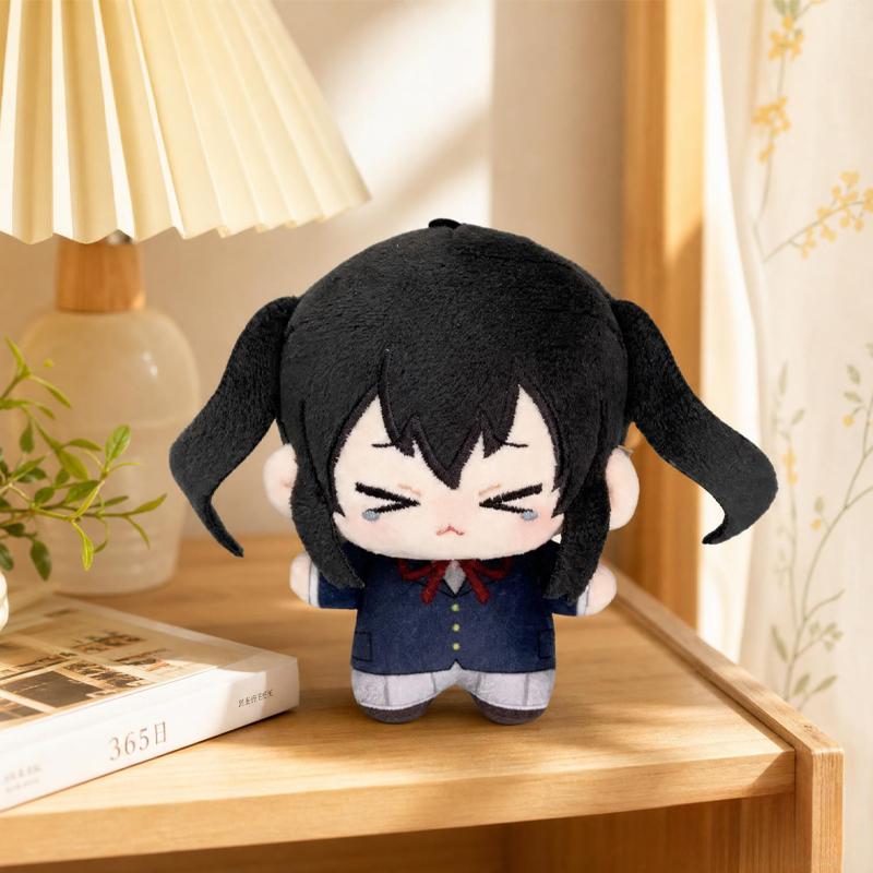 10cm Mini Cute Cotton Doll Plushie Figurines Character Figure Decoration Item Exquisite Cute Cartoon Animation Gifts for Friend