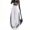 Men Women Loose Fit Striped Track Pants Casual Joggers Streetwear Style Comfortable Wide Leg Sweatpants