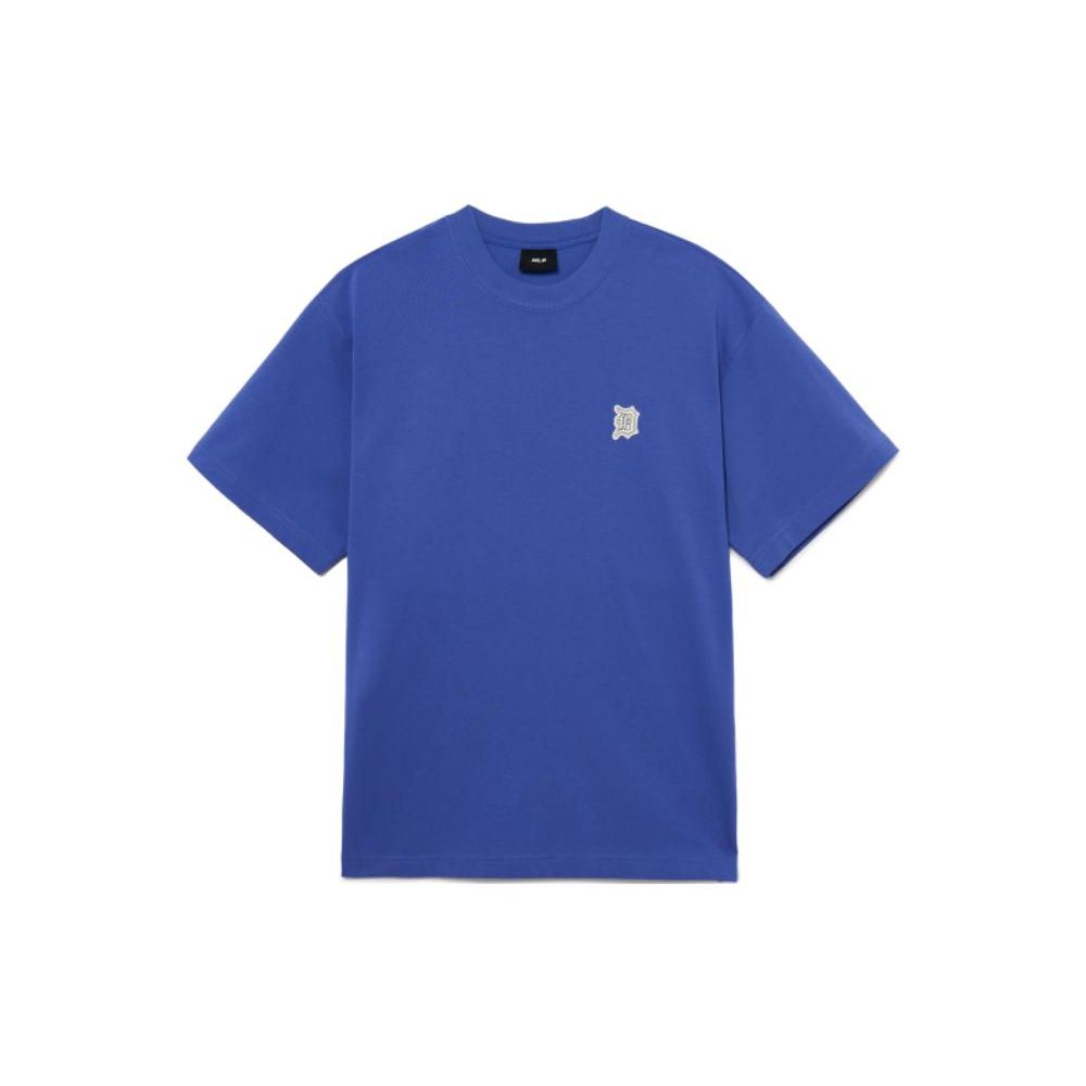 MLB Vintage LA Dodgers Logo Print Casual Short Sleeve T-Shirt Unisex t-shirts White 3ATSBO233-07WHS