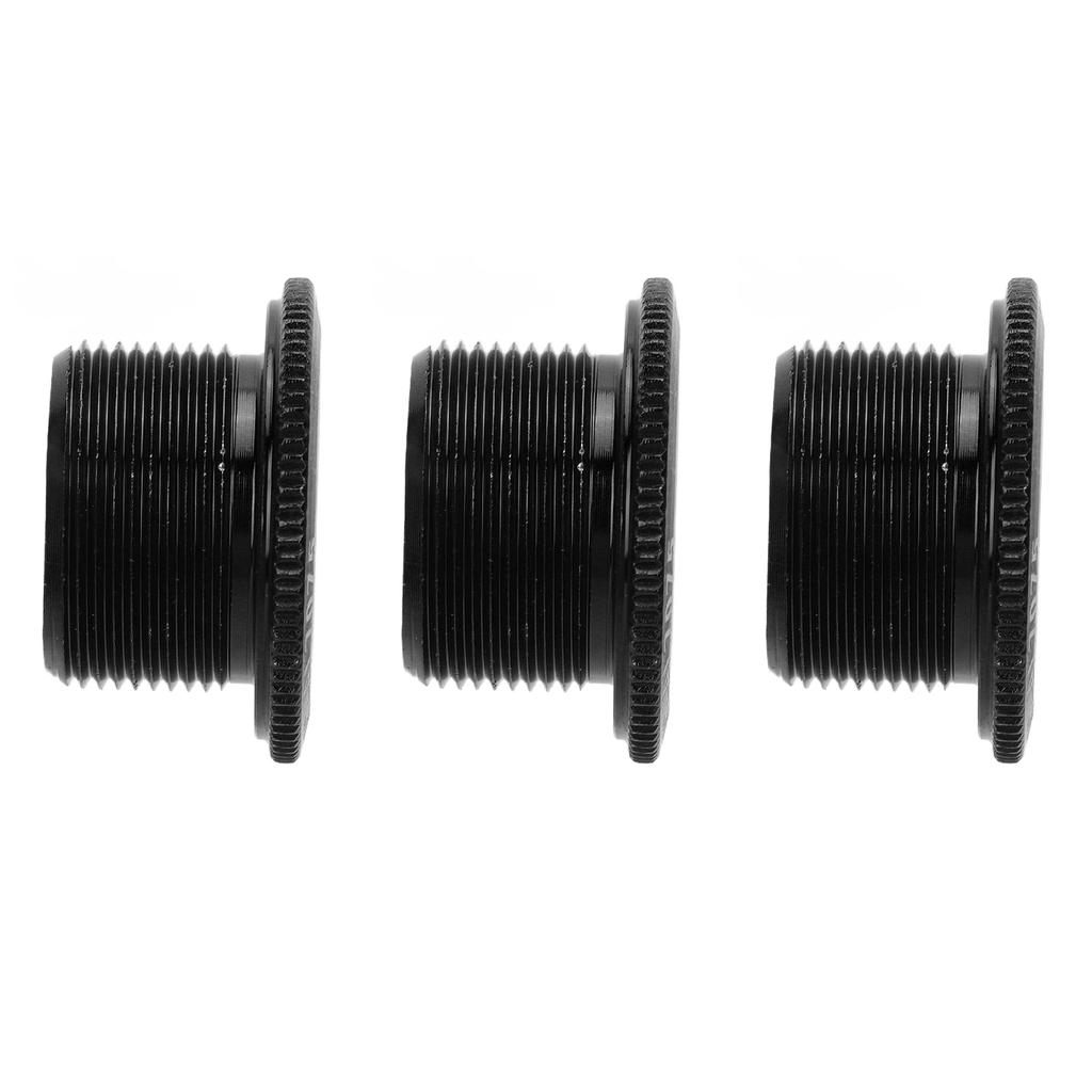 3pcs M20 Crank Cover Screws Rustproof Corrosion Resistant Aluminum Alloy Bike Crank Cover Screws for Mountain Bike