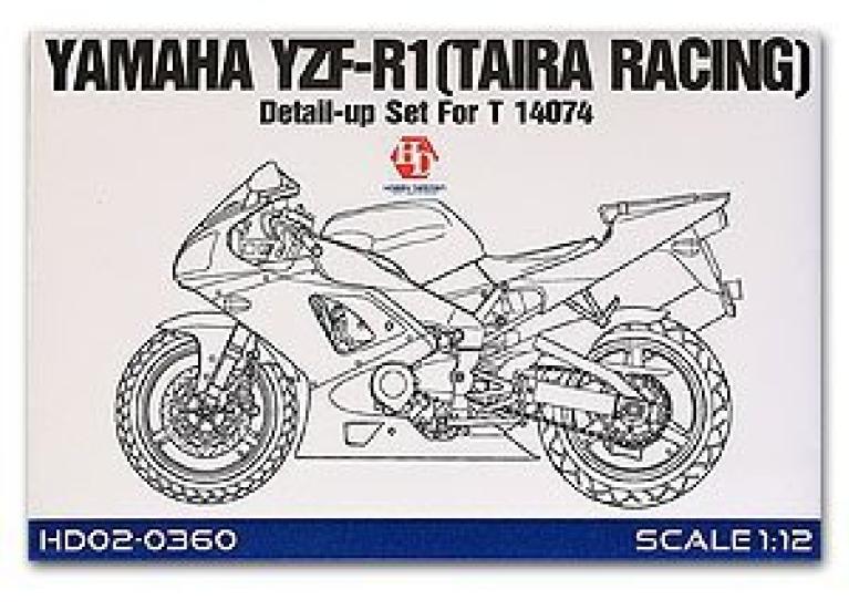 

Hobby Design Yamaha Taira Racing Набор для детализации 1/12 YZF-R1 HD02-0360